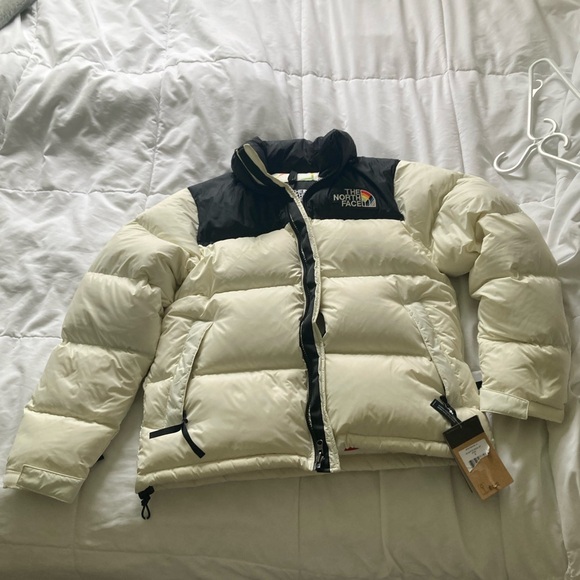 North face puffer jacket Nuptse Pride Jacket Khaki - Picture 1 of 10
